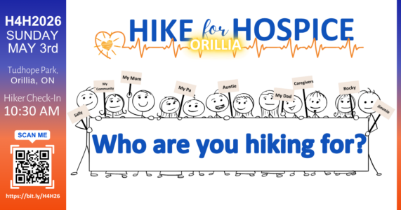 Who are you hiking for?